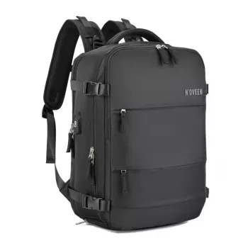 Batoh NOVEEN CTB400 unisex 25 L, polyester, 40×25×20 cm, čierny