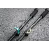 Bayamo Carbon Vario turistické palice (čierna/svetlohnedá, 1 pár, 105-125 cm)