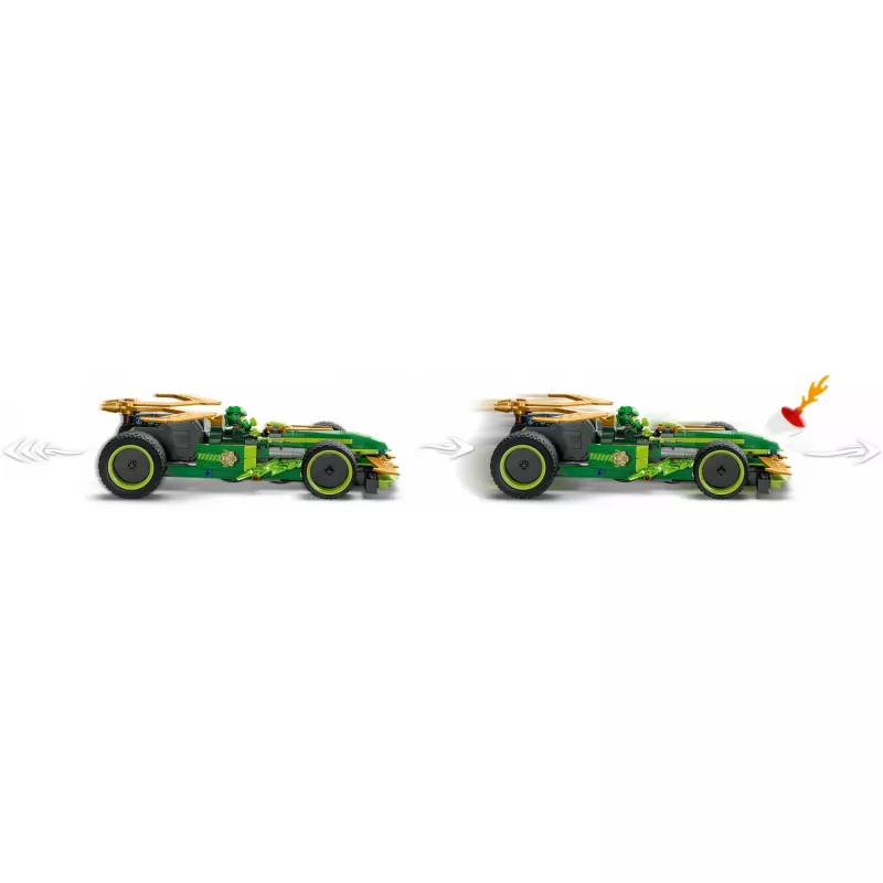 LEGO stavebnica NINJAGO Lloydov Action Speedster 71828, 181 dielov, 2 minifigúrky, vek 7+