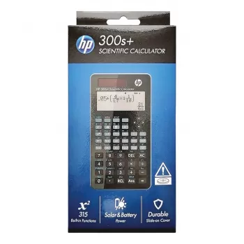 HP kalkulačka vedecká pre kanceláriu HP 300SPLUS/INT BX, 315 funkcií, 155x84x20mm, čierna