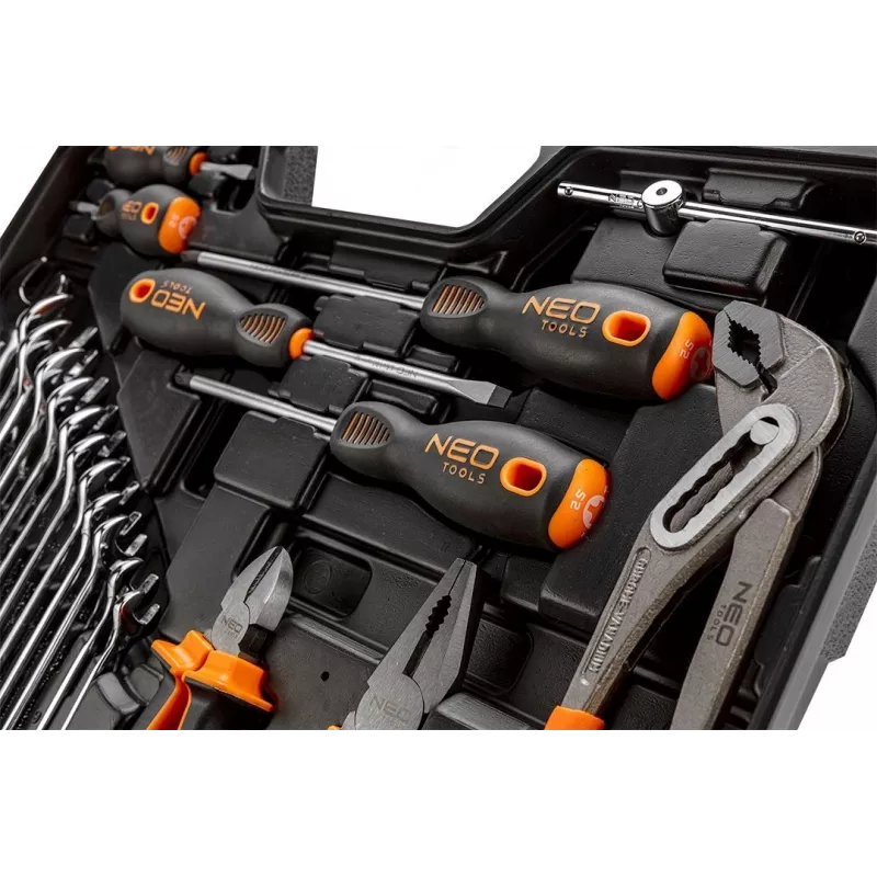NEO tools 08-945 sada nástrčných kľúčov 1/4 1/2 palca všestranná odolná