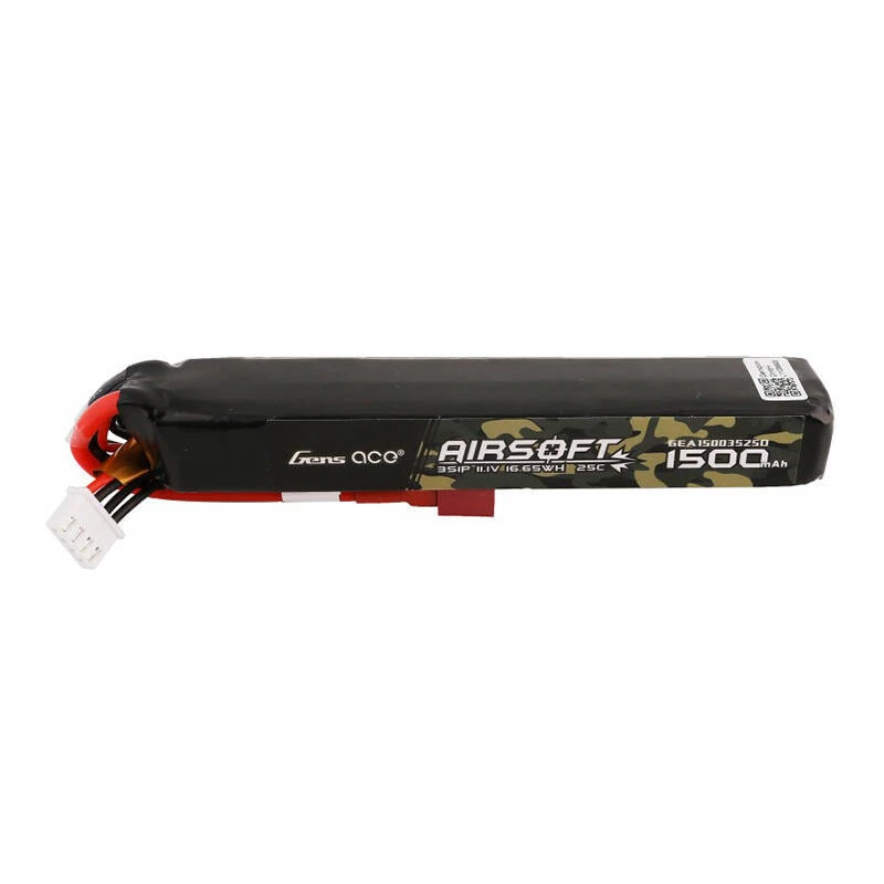 Lithium polymer (LiPo) batéria Gens Ace GEA15003S25D 1500mAh 3S 11,1V 25C