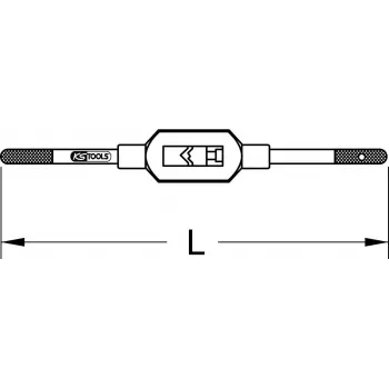 KS Tools nastaviteľný závitník M3-M12 (331.0013)