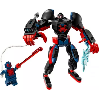 LEGO MARVEL 76337 Mech Miles Morales vs. Spider-Man 2099