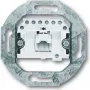 Busch-Jaeger 0230-0-0227 sivá - biela zásuvka (2CKA000230A0227)