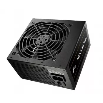 FSP HEXA 85+ PRO 650W napájací zdroj ATX ATX2.5 čierny, 650 W, 100 - 240 V, 50 - 60 Hz, 9 - 4 A, Active, 100 W
