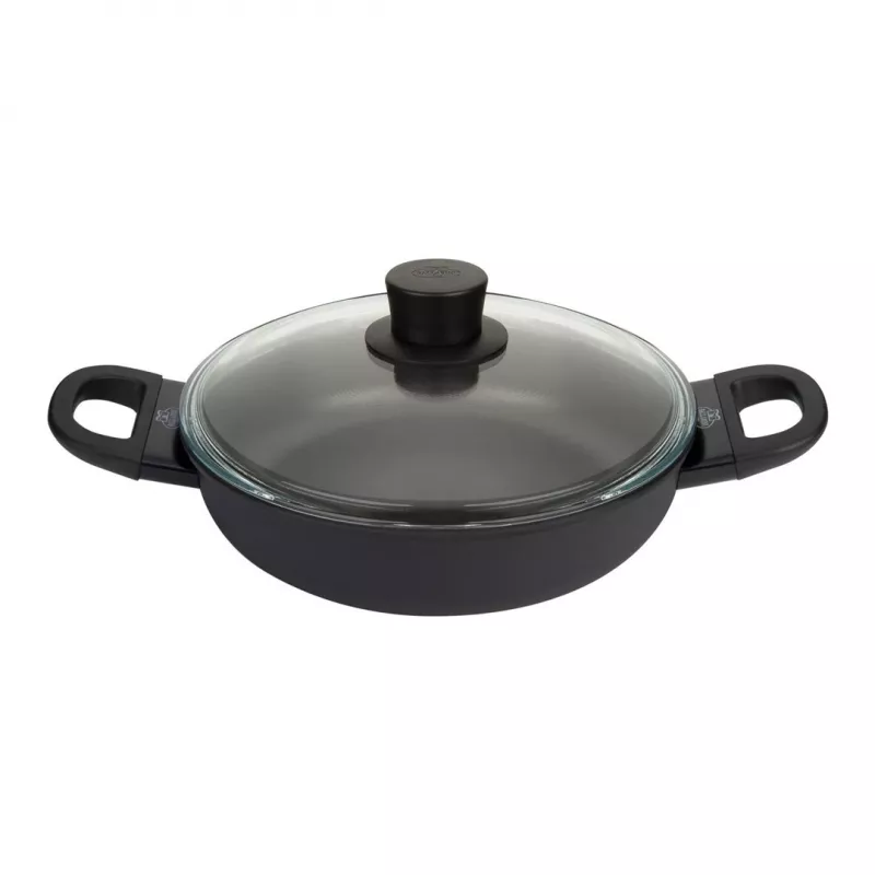 Servírovacia panvica BALLARINI 75002-923-0 okrúhla čierna 28 cm