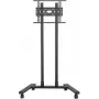 B-TECH mobilný stojan 600x400 -70kg do 75''/na výšku/na šírku (BT8504/BB V2)
