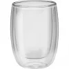 Borokremičitanová dvojstenná nádoba ZWILLING 39500-076, 200 ml, číra, sada 2 ks