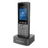 IP mobilný telefón Grandstream Networks WP825 antracit 2 linky LCD Wi-Fi