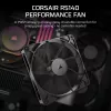 Ventilátor Corsair RS140 14 cm Čierna 330–1700 ot/min 0,11–3,46 mmH2O