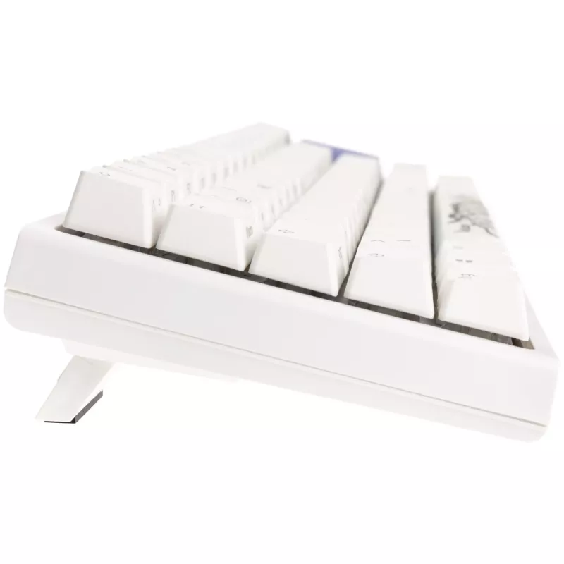 Ducky One 2 Pro Mini White Edition herná klávesnica, RGB-LED - Cherry Brown