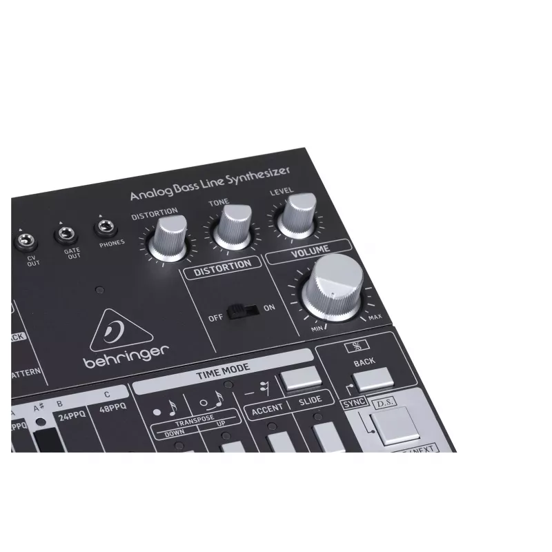 Behringer TD-3-BK analógový syntezátor basovej linky, čierny