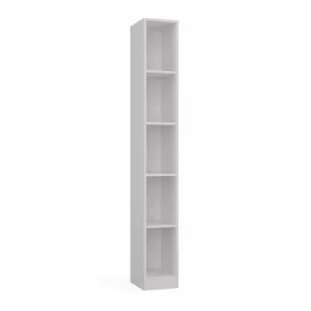 top e shop knižnica REGAŁ R25 25 cm biela – jednodielna knižnica