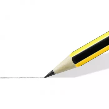 Drevená ceruzka Staedtler Noris 120 2H — tvrdosť 2H, priemer tuhy 2 mm, jednotlivý kus, čierna/žltá