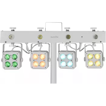 LED svetelná súprava EUROLITE KLS-180 Compact 180 W RGB – kompaktné pódium/party osvetlenie, 180 W, RGB