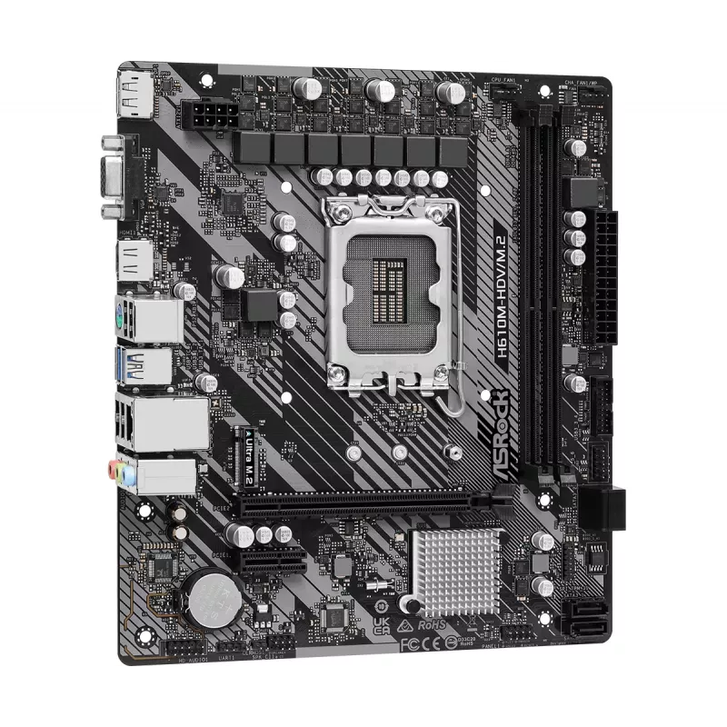 ASRock H610M-HDV/M.2 R2.0 LGA1700 DDR4 Micro-ATX základná doska