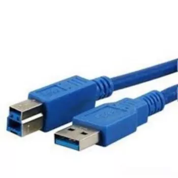 USB kábel MediaRange MRCS150 USB 3.2 Gen 1 5 m USB A USB B modrý