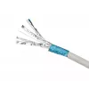Sieťový kábel Extralink Twisted-Pair CAT6A FTP (F/FTP) V2 Indoor 500M sivý
