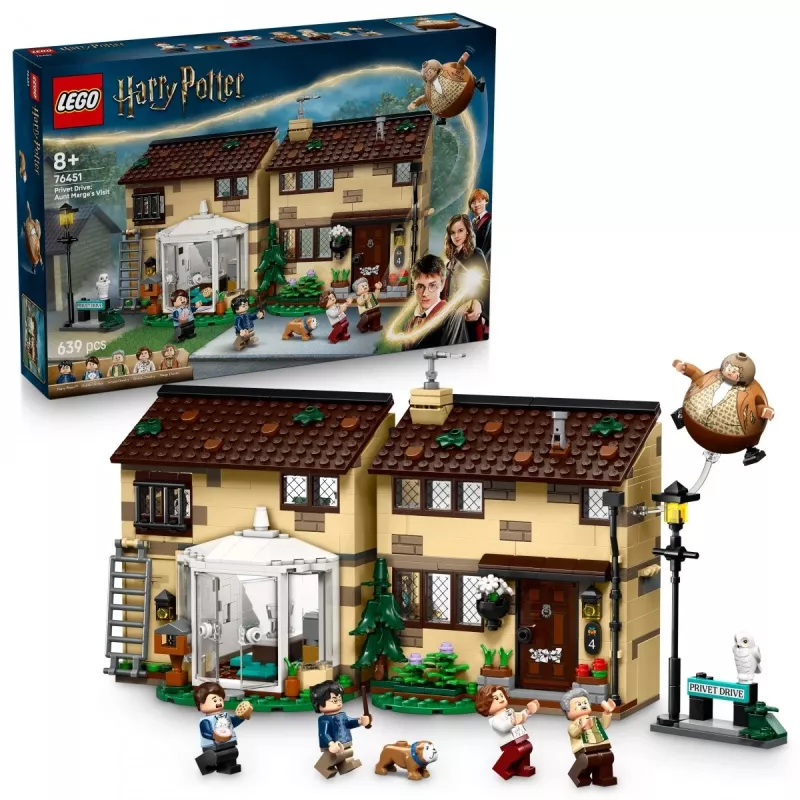 LEGO HARRY POTTER 76451 Ligusterweg: Návšteva tety Marge