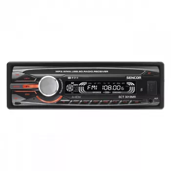 Autorádio + diaľkový ovládač SCT 3018MR USB SD MMC