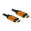 HDMI kábel DeLOCK 85729 2 m HDMI typ A štandard čierny zlatý