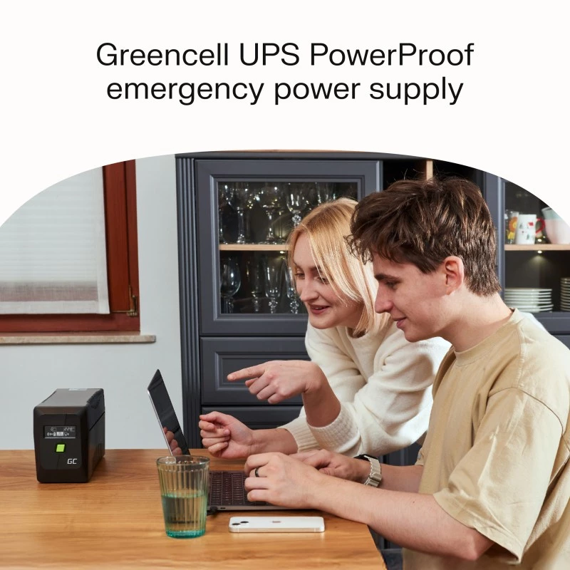 Green Cell UPSLP700 UPS (neprerušiteľné napájanie) Line-Interactive 1 kVA 700 W 4 AC výstupy