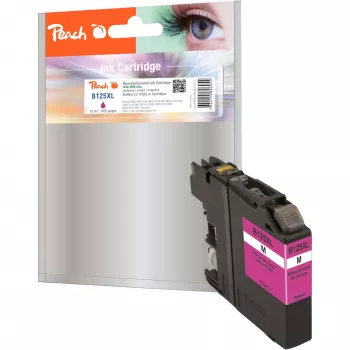 Peach 317213 atramentová kazeta 1 ks kompatibilná vysoký (XL) výnos purpurová