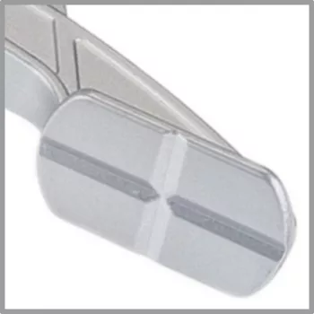 BESSEY KliKlamp skrutková zvierka 30 cm nerezová oceľ, čierna, červená