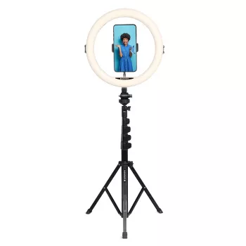 Agfa Arl11xl Ring Light LED Ring 11 palcov + statív + diaľkový ovládač