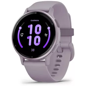 Garmin Vivoactive 5 3,05 cm (1.2) AMOLED Digitálny 390 x 390 Pixelov Dotyková obrazovka Fialová Wi-Fi GPS (Satelit)