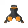 Fiskars 1027061 spojka na vodnú hadicu kohútikový adaptér čierna, oranžová 1 kus