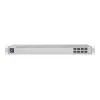 Spravovaný L2 sieťový switch UBIQUITI USW-Aggregation — 8 SFP+ slotov, podpora 10G, bez ventilátora, 1U rack, strieborná
