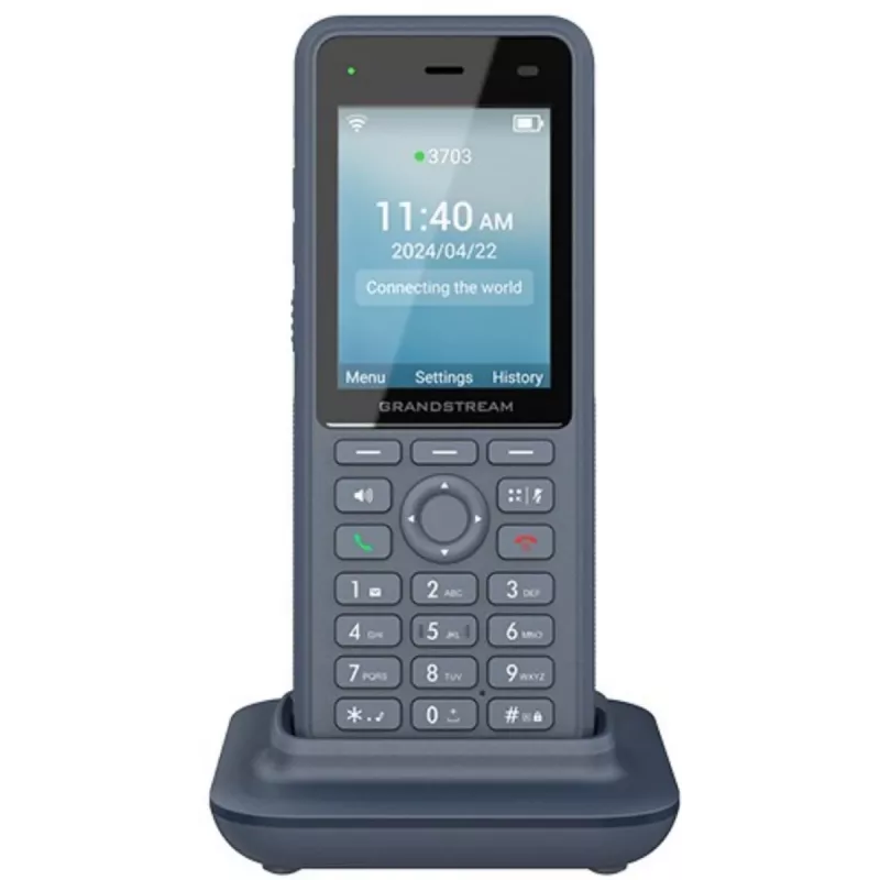 IP telefón Grandstream Networks WP836 modrý 3 linky LCD Wi-Fi
