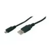 Assmann USB 2.0 prepojovací kábel. typ A - Micro B M/M. 1,0 m. USB 2.0 kompatibilný. UL. bl (AK-300110-010-S)