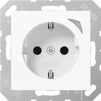 Jung HOME SCHUKO BTA1521SWW zásuvka 1 (BTA1521SWW)
