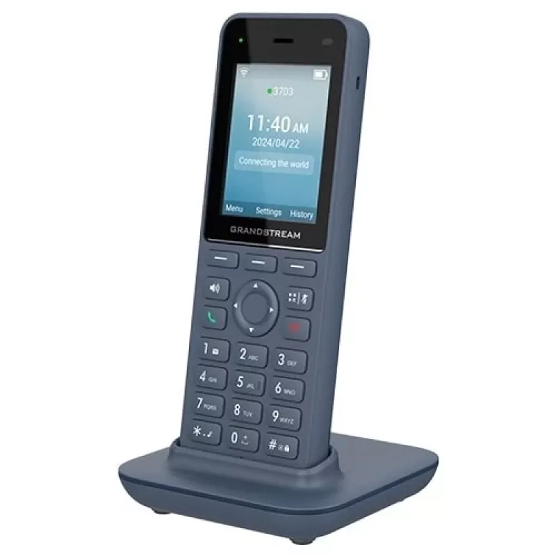 Grandstream Networks WP8256 IP telefón antracit 3 linky LCD Wi-Fi