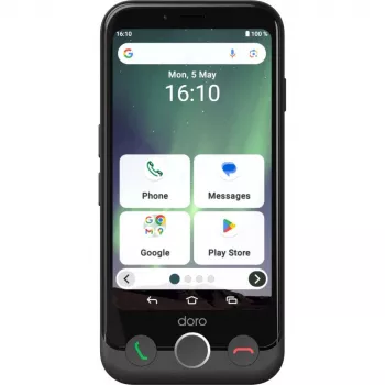 Smartphone Doro Aurora A10 4.5 palcov 4 GB 64 GB čierny