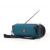Stereo prenosný reproduktor GEMBIRD SPK-BT-17-G — Bluetooth 5.1, 5 W RMS, 1200 mAh, MicroSD, FM, AUX