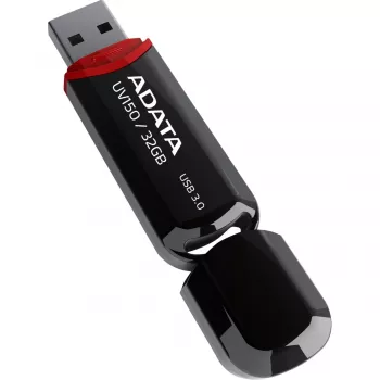 ADATA AUV150-32G-RBK USB kľúč 32 GB USB Type-A 3.2 Gen 1 (3.1 Gen 1) čierny