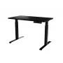 Stôl cama meble MOON elektricky výškovo nastaviteľný rovný stôl 1210×670 mm čierny
