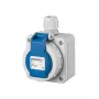 MENNEKES Elektrotechnik GmbH & Co. KG wallbox Schuko 10863 16A2P+E 230V DWD modrá (10863)