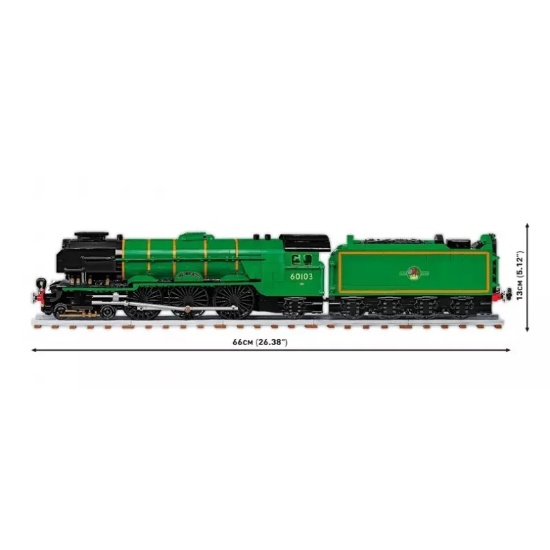 Cobi Flying Scotsman britská parná lokomotíva, stavebnica, 1:35, 2677 dielikov