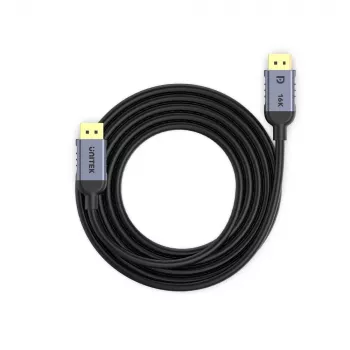 UNITEK C1626GY01-1M DisplayPort 2.1 čierny