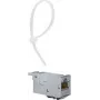 Hager RJ45 vstavaný modul E-Dat CAT 6a VU603NWH (VZ314RJ)