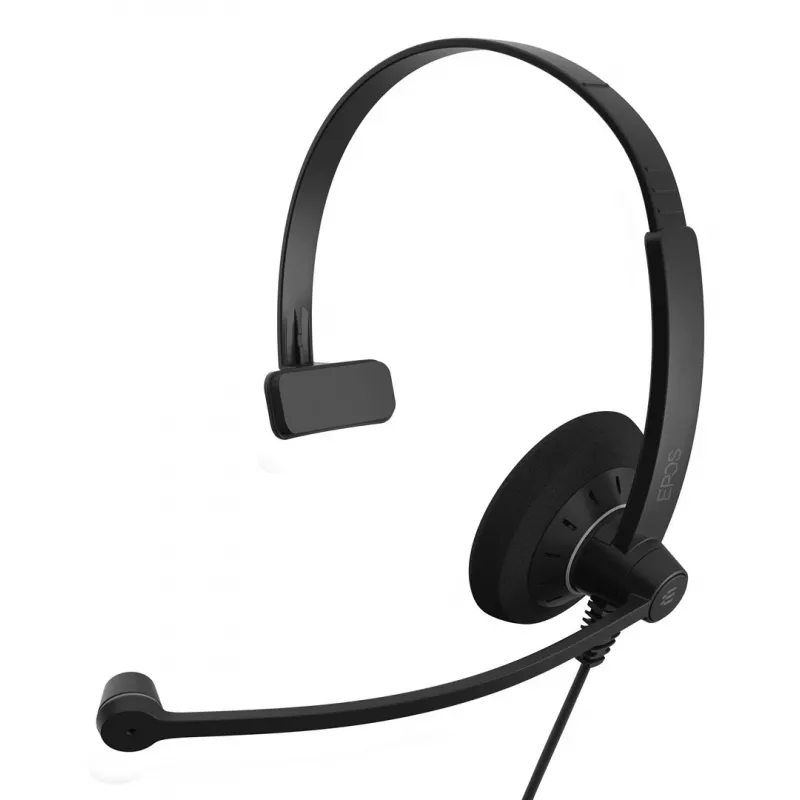 EPOS IMPACT SC 30 headset káblový s hlavovým mostom hovory/hudba čierna, strieborná
