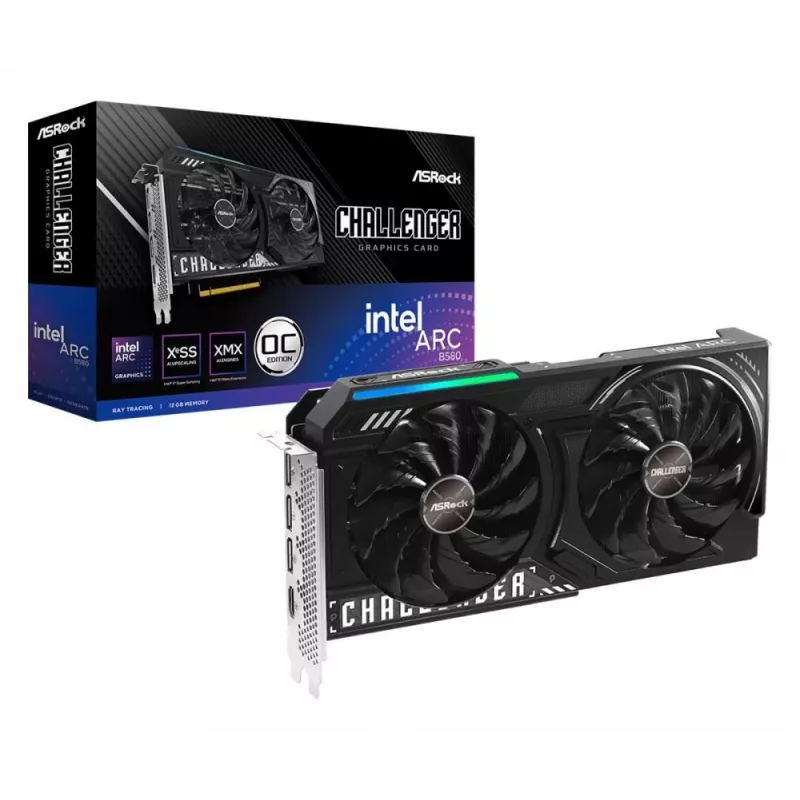 Grafická karta ASRock Challenger Intel Arc B580 12GB OC