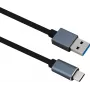 Herweck Helos PREMIUM - USB kábel - USB Type-A (M) na 24 pin USB-C (M) - USB 3,1 - 1,0m - čierny (288353)