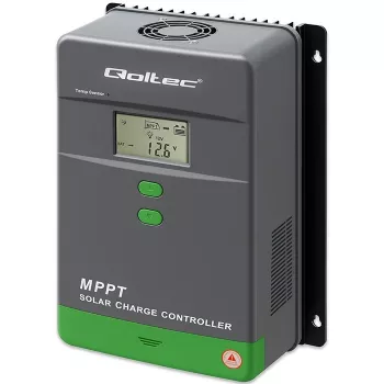 Solárny regulátor nabíjania QOLTEC MPPT 50A 12V/24V s LCD, model 53664