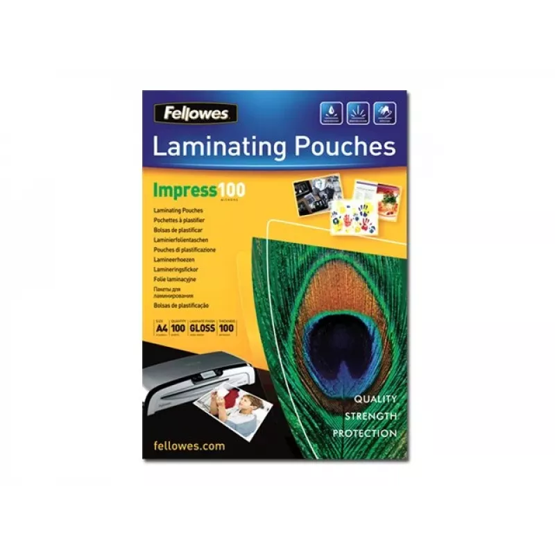 Laminovacie fólie LESKLÉ/A3 100 100STK 5351205 Fellowes